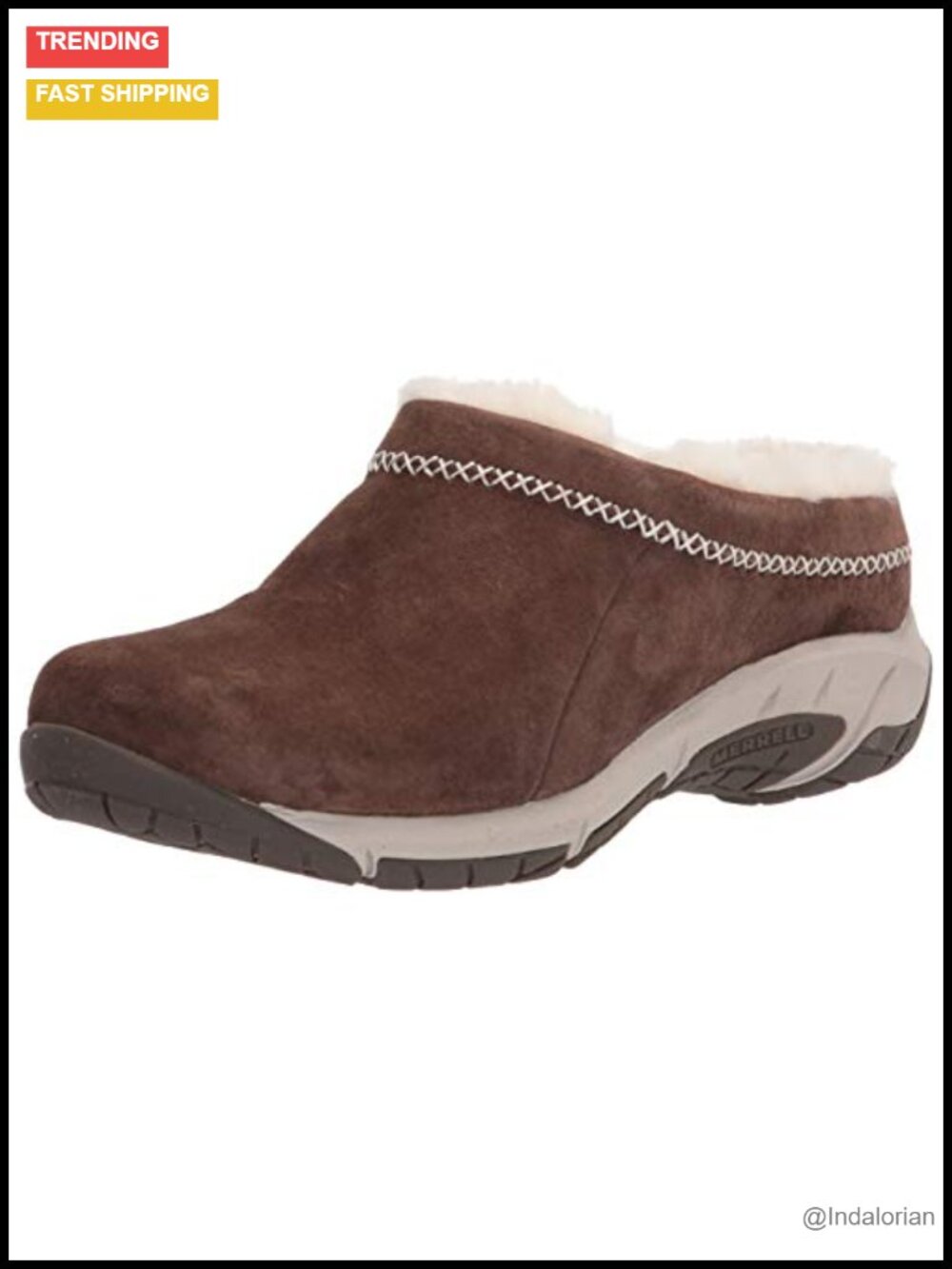 Merrell Encore Ice 4 Suede Slip On Mocc Shoes